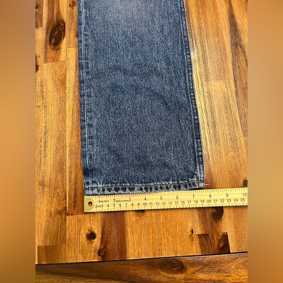 Alexa Chung for Madewell High-Rise Straight Jean in Allendale Wash NWT size 28 - Picture 12 of 15